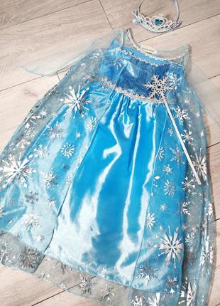 Карнавальное новогоднее
 плаття принцеси ельзи фроузен frozen ...
