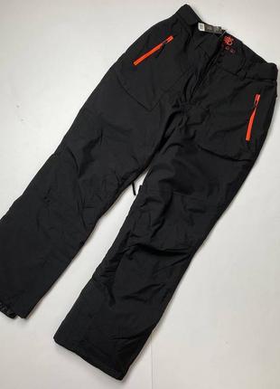 Новые зимние горнолыжные мужские брюки черные crivit pro recco