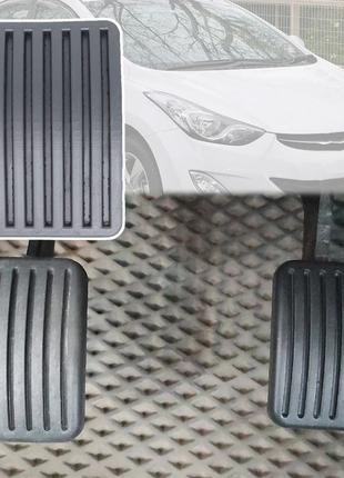 Гумові накладки на педалі гальма та зчеплення для Hyundai Elantra
