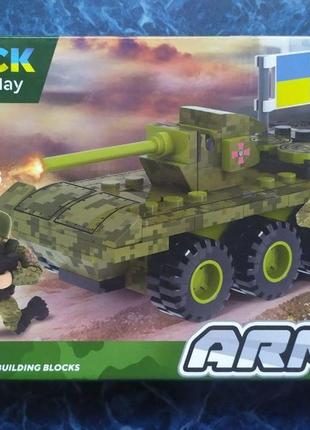 Конструктор iblock army танк 83 дет. (pl-921-425)