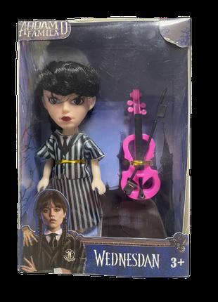 Кукла маленькая Венсдей Wednesday Addams ABC