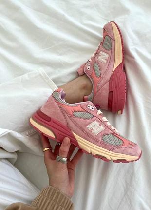 Женские кроссовки new balance 993 pink