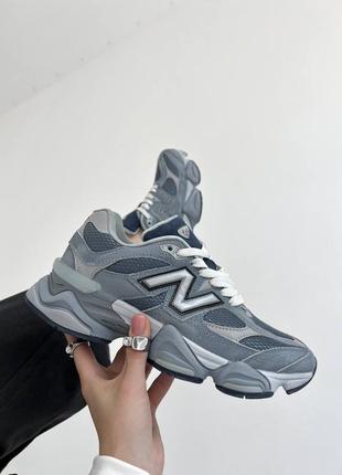 Женские кроссовки new balance 9060 blue