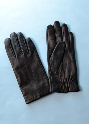 Жіночі шкіряні рукавички marks & spencer