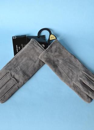 Женские кожаные перчатки f&f thinsulate