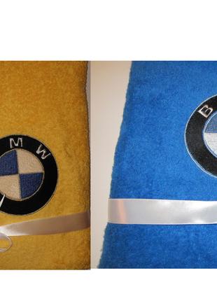 BMW Рушник махровий,банний 70x140 з вишивкою логотип BMW. Виши...