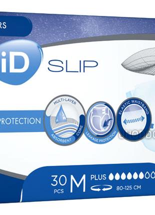 Підгузки для дорослих iD Expert Slip Plus M 80-125см 30шт. 5 уп.