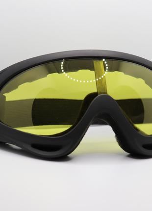 Мото очки GL-16 желтая линза / KS05020