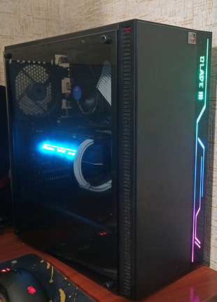 I3 10100f GTX 1060 JetStream 16gb ОЗУ SSD HDD Seasonic