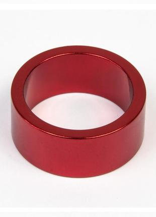Кольцо на рулевую колонку Alu 28,6 - 36 15 мм. красный (KIE626)