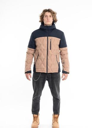 Куртка лыжная мужская Just Play бежевый (B1351-sand) - XXL