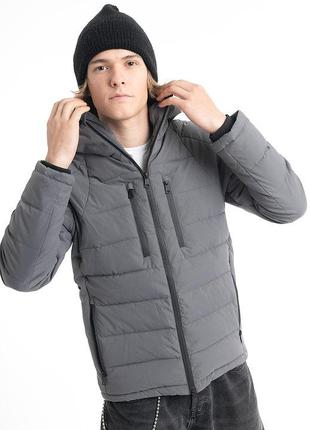Куртка чоловіча Just Play сірий (B1349-grey) — XL