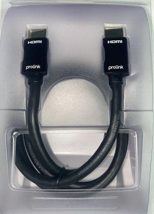 Кабель HDMI - HDMI Prolink HMM280-0100 (1 метр) 1.4 Version