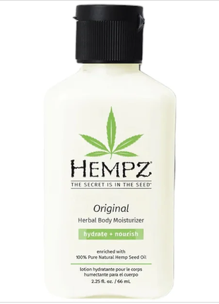Крем для тела hempz original travel herbal body moisturizer