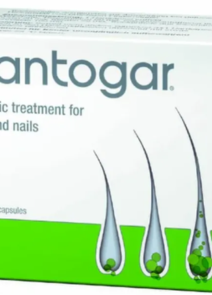 Вітамінний комплекс Пантогар для росту та зміцнення волосся 90 к