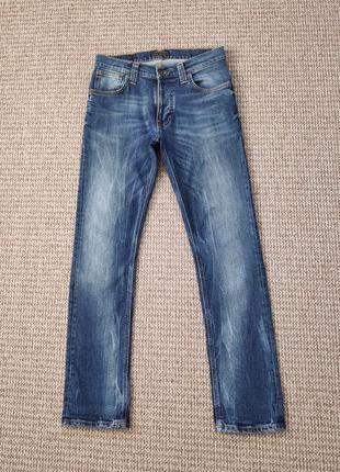 Nudie jeans thin finn джинсы slim fit оригинал (w30 l32)