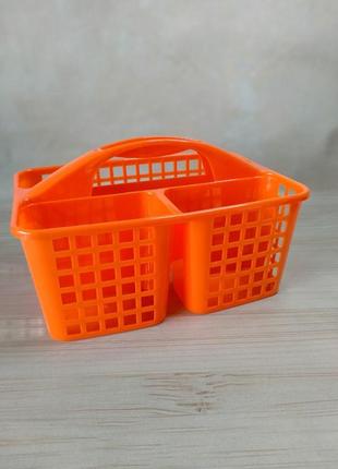 Оранжевая подставка для посуды