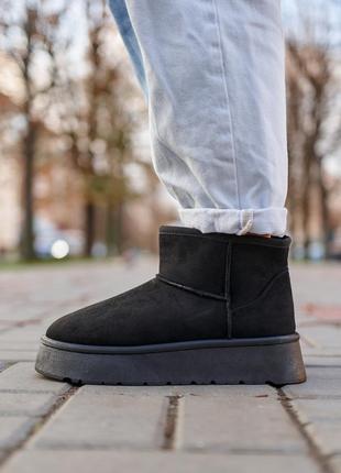 UGG Classic Mini Plarform Black (No Name)