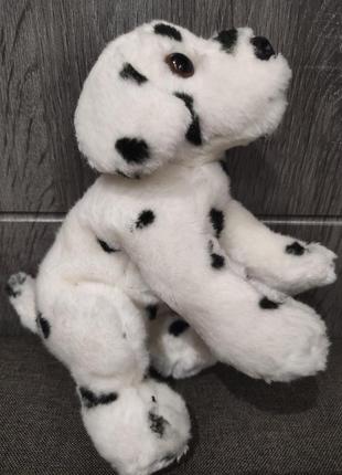 Собачка далматин, цуценя, песик 25 см keel toys далматинець