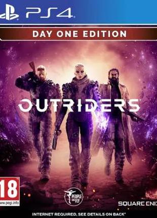 Игра Sony Outriders Day One Edition [Blu-Ray диск] PS4 (SOUTR4...