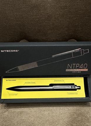 Nitecore ntp40 титановый механический карандаш