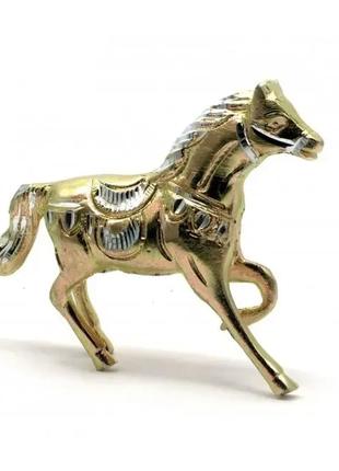 Лошадь алюминий (15х10,5х3,5 см)