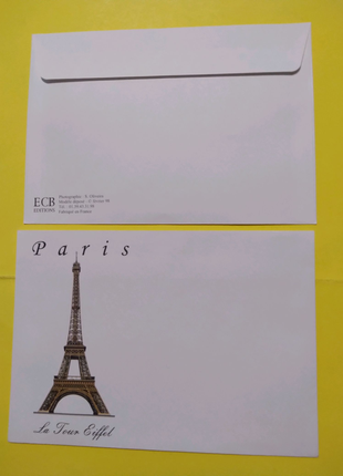 Поштовий конверт 11,4×16,2см  Франція