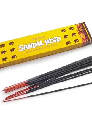 Sandal Wood (Сандаловое Дерево)(20 г.)(Tulasi) плоская пачка