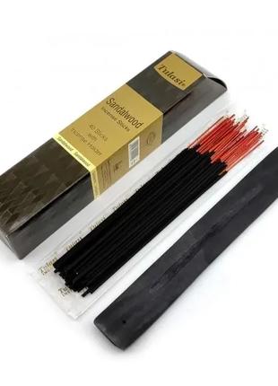 Sandalwood 40 Stiks with Incense Holder (Благовина 40 штук із ...