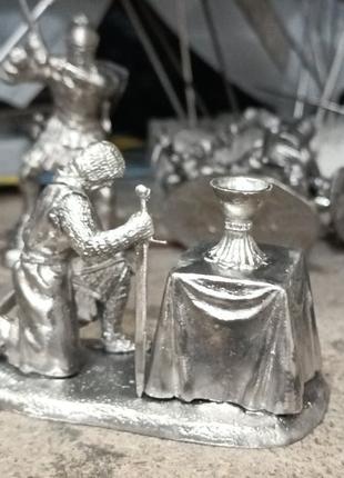 Фигурка статуэтка подарок рыцарь войн сплав олова фигура сувен...