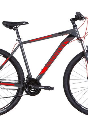 Велосипед 29" Discovery BASTION AM DD 2022 Размер 19" серо-кра...