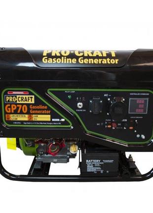 Генератор бензиновий PRO-CRAFT GP70 UNIVERSAL