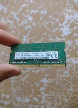 Оперативна пам'ять Ddr4 hynix 4gb 1Rx8 PC4-2133P SA0-10