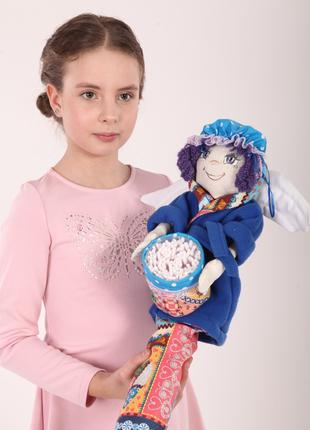 Лялька тримач для вушних паличок та ватних дисків "Банна фея"