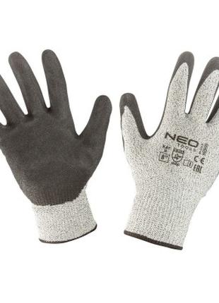 Защитные перчатки Neo Tools нитриловое покрытие, полиэфирный т...