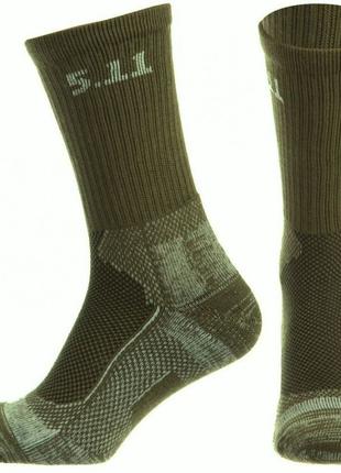 Теплые носки 5.11 Tactic мужские носки с резинкой цвет хаки (s...