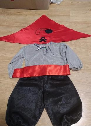 Новорічний костюм пірата 2-3 роки