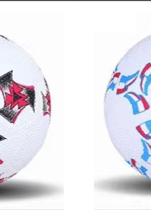 Мяч футбольный арт. FB2323 (50шт) №5, Резина, 420 грамм, MIX 2...