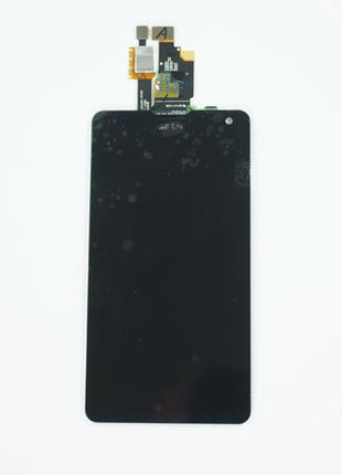 Дисплей для смартфона (телефона) LG Optimus G E975, black (В с...