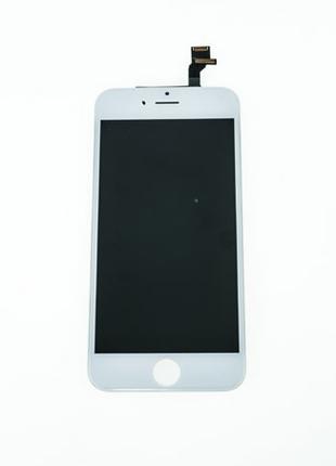 Дисплей для смартфона (телефона) Apple iPhone 6, white (в сбор...