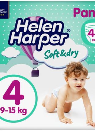 Подгузники Helen Harper Soft&Dry; Maxi Размер 4 (9-15 кг) 44 ш...