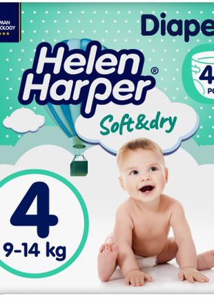 Подгузники Helen Harper Soft&Dry; New Maxi Размер 4 (9-14 кг) ...