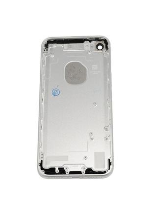Задняя крышка для iPhone 7, silver, оригинал