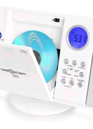 Стереосистема OneConcept V-12. Німеччина. MP3 AUX FM USB SD