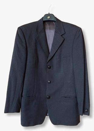 Isante by gianni versace винтажный мужской пиджак шерсть
