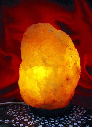 Соляная лампа (S-001)(1-2,5 кг)(Гималайская соль)