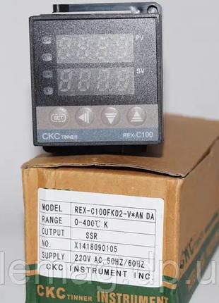 Терморегулятор REX-C100FK02-V*AN DA вихід SSR