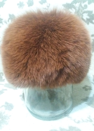 Женская зимняя меховая шапка