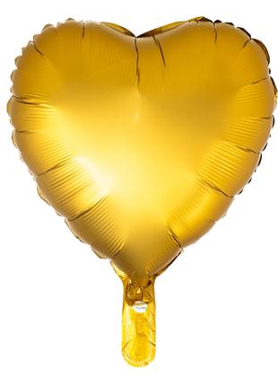 Повітряна куля "Серце" (gold) (8026-001)