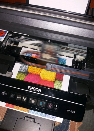 Принтер Epson XP-203, WiFi, принтер, сканер, ксерокс